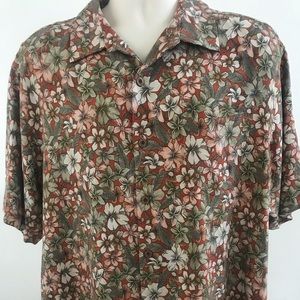 Tommy Bahama Camp Shirt Size Large
